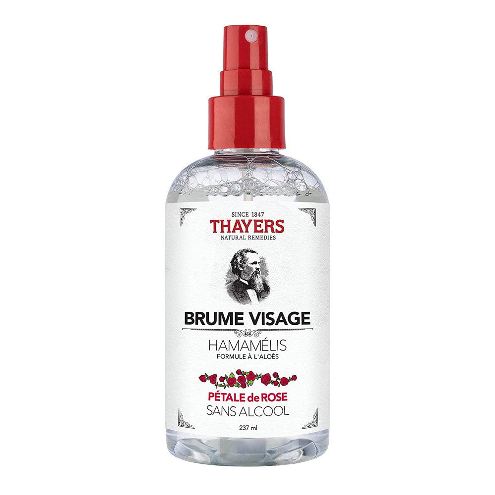 Thayers Witch Hazel Alcohol Free Rose Petal Facial Mist Toner, Rose, 8 Oz